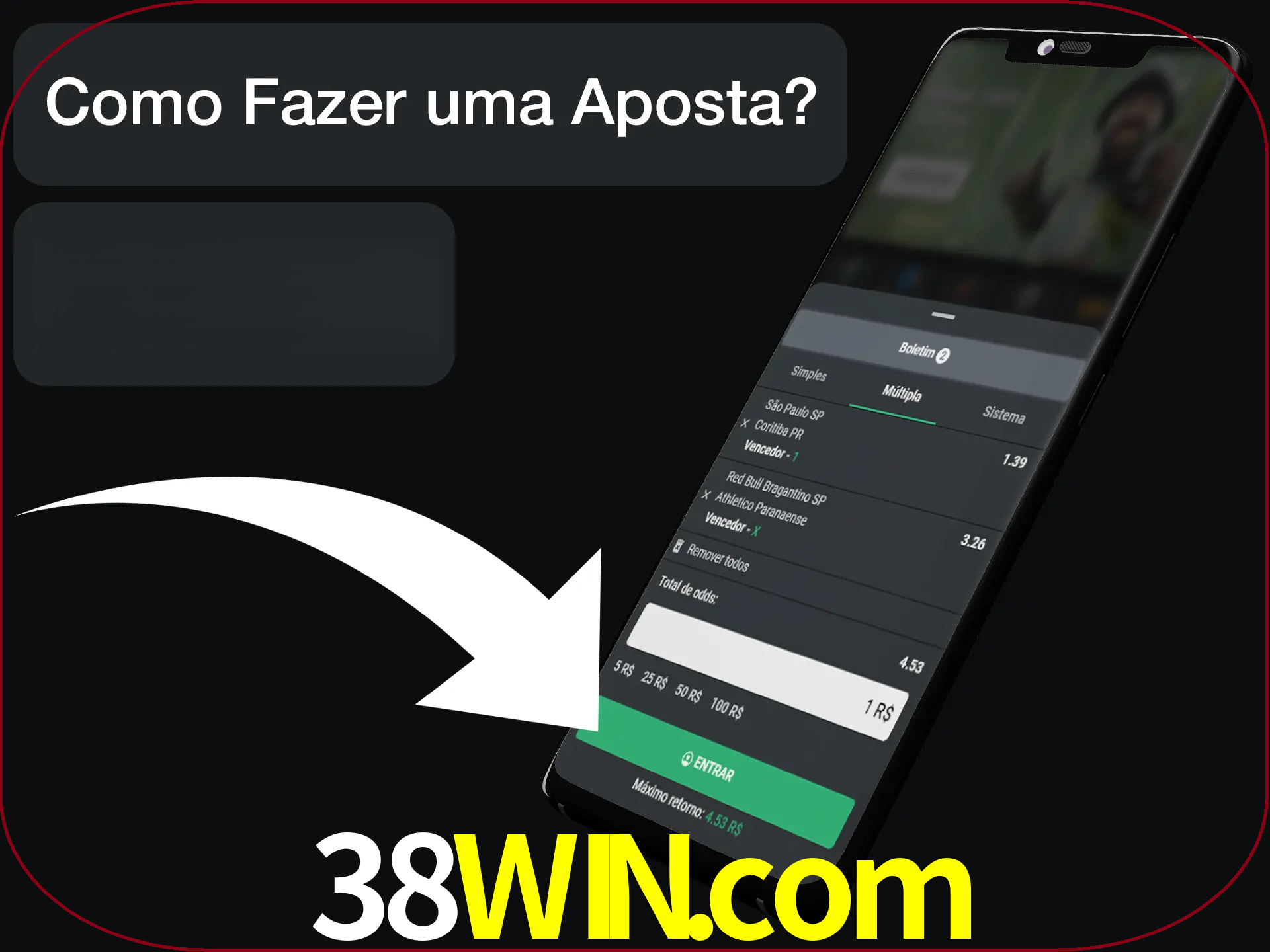 Preencha sua aposta e aguarde o resultado.